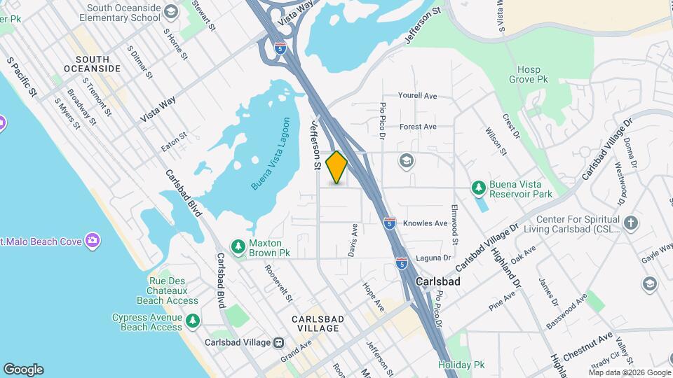 1065 Buena Vista Way Mapa y Detalles de la Ubicación