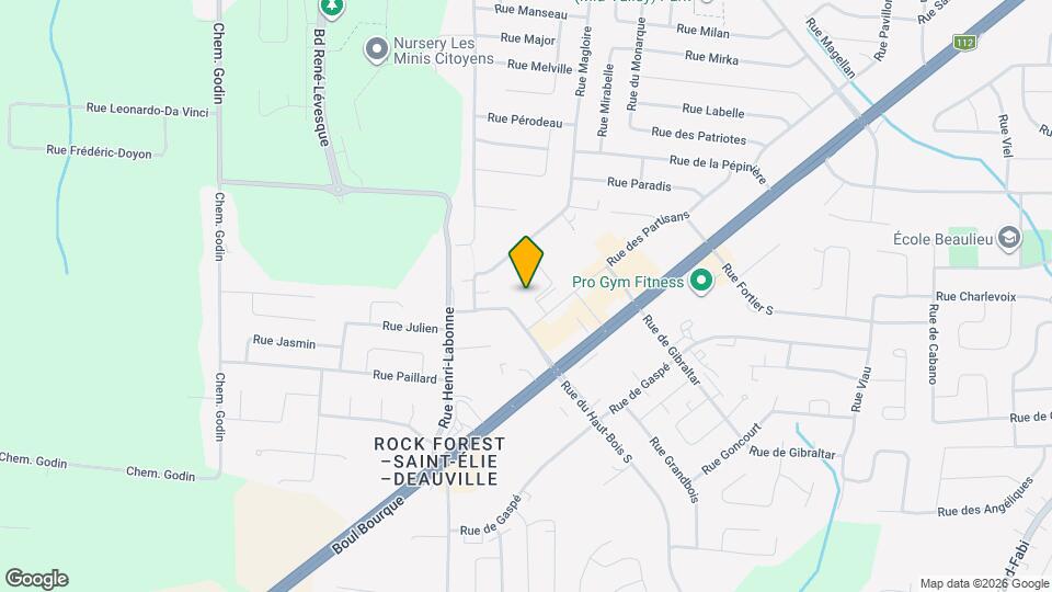 Chartwell Rock Forest Map and Location Details