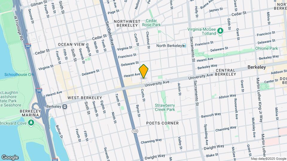 1923 Curtis St, Unit 1923 Map and Location Details
