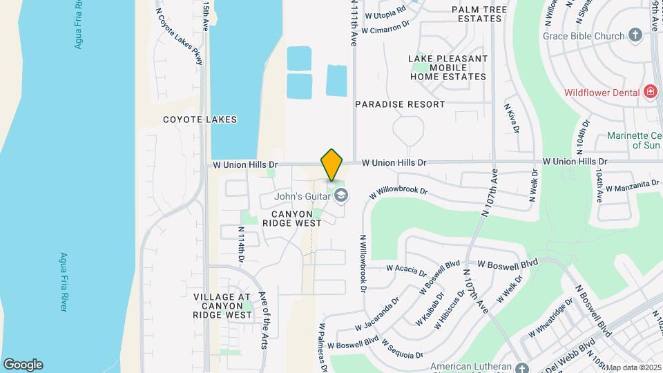 18463 N 111th Ct Map and Location Details