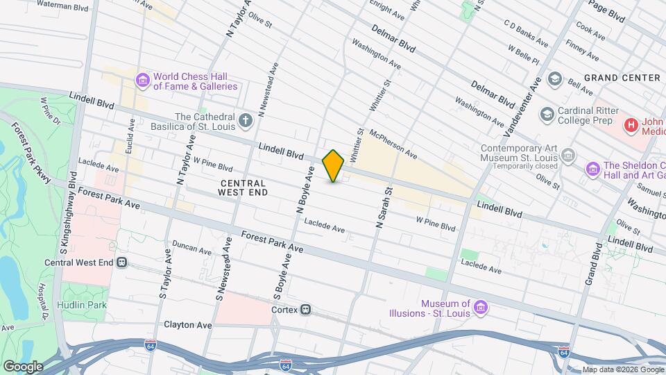 4225 W Pine Blvd Map and Location Details