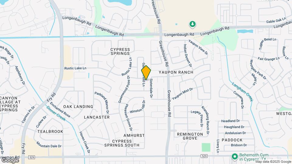 7734 Galleon Field Ln Map and Location Details