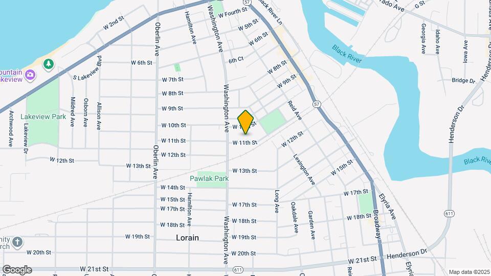 902 W 11th St Map and Location Details