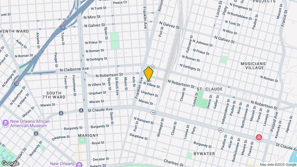 1403 Port St Map and Location Details