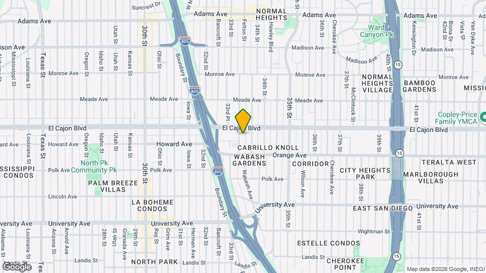 4267-4271 33rd St Map and Location Details