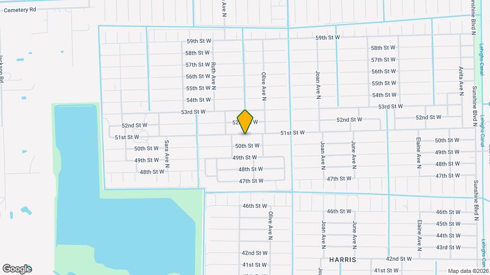 3213 51st St W Map and Location Details
