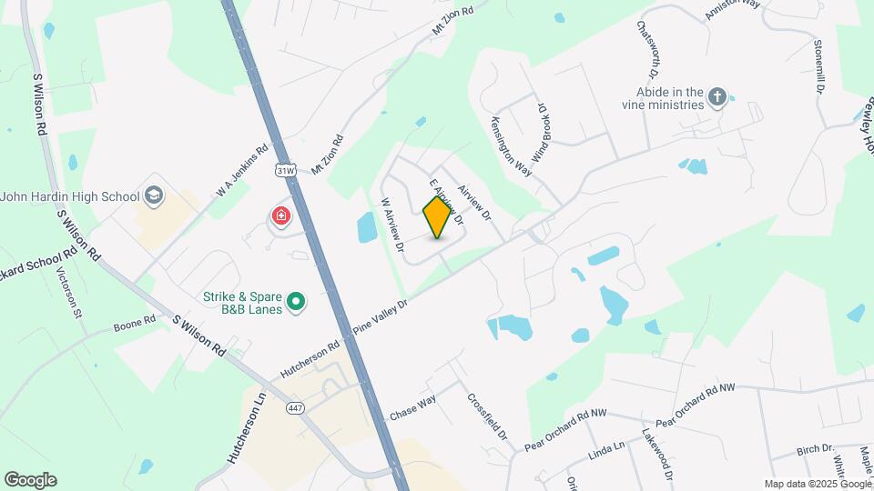 93 E Airview Dr Map and Location Details