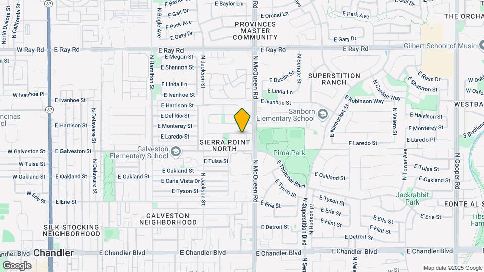 963 E Monterey St Map and Location Details
