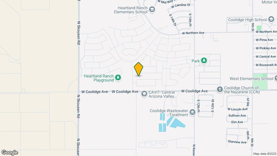 1752 W Harding Ave Map and Location Details