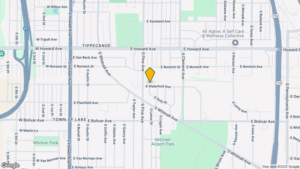 826 E Waterford Ave Map and Location Details