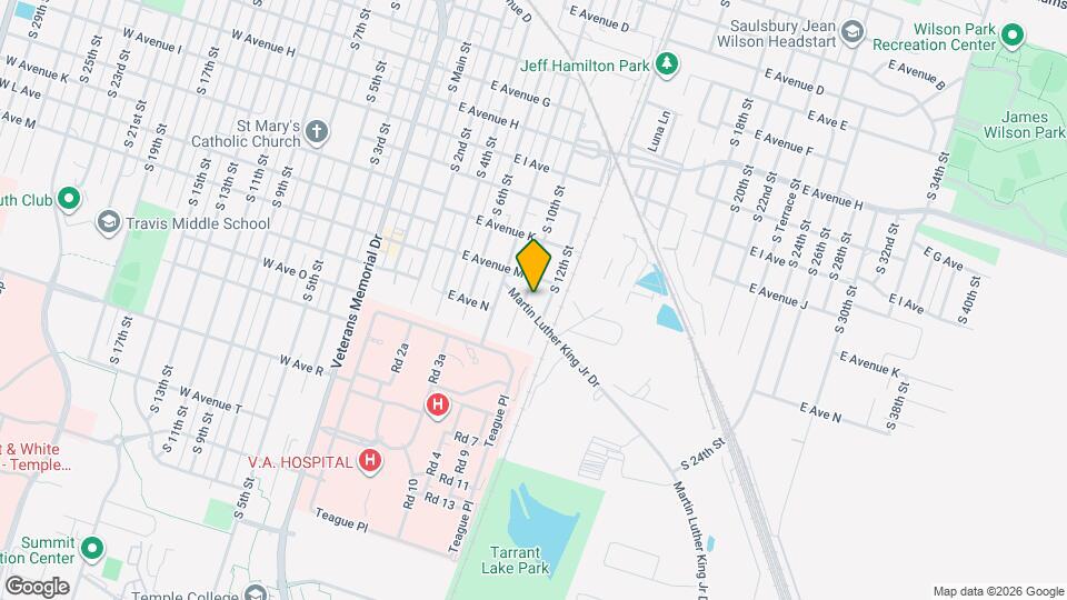 1219 S 10th St Map and Location Details