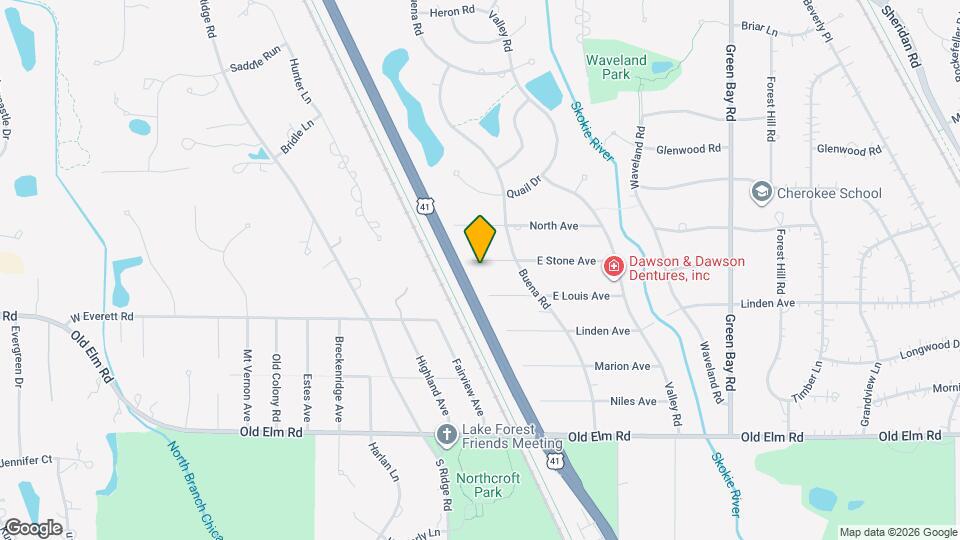 47 W Stone Ave Map and Location Details