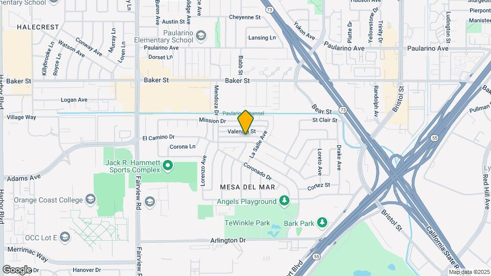 994 El Camino Dr Map and Location Details