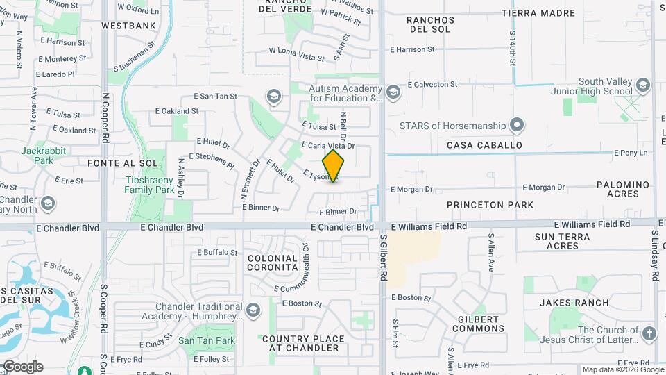 2820 E Detroit St Map and Location Details