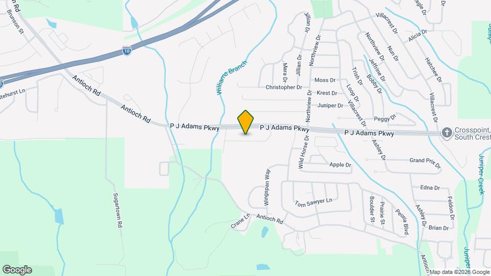 212 Lustan Dr Map and Location Details