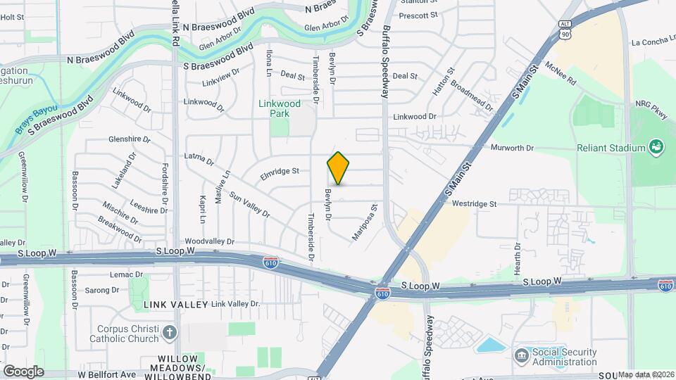 3323 Cloverdale St Map and Location Details