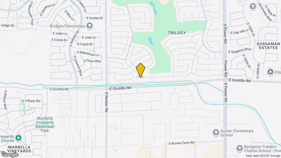 4245 E Ficus Way Map and Location Details