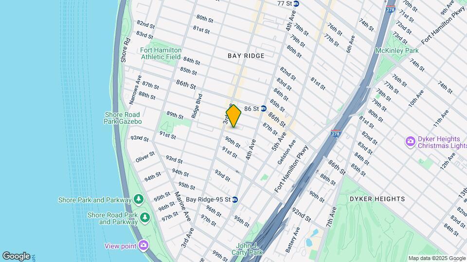 327 89th St Map and Location Details
