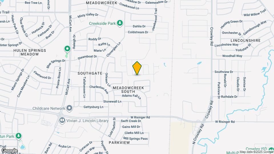 2605 Bear Oak Dr Map and Location Details
