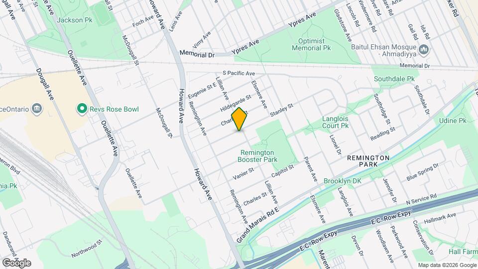 687 Stanley St Map and Location Details