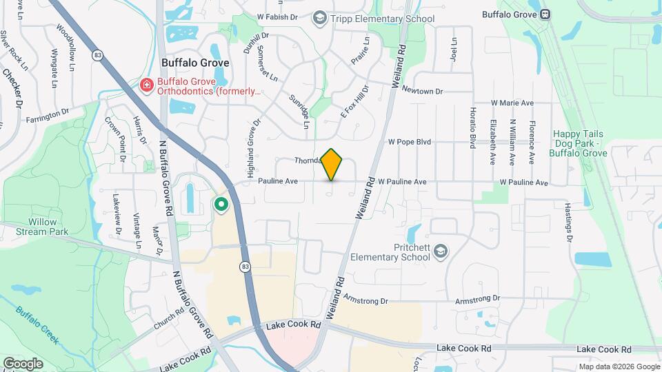 448 Ferndale Ct Map and Location Details