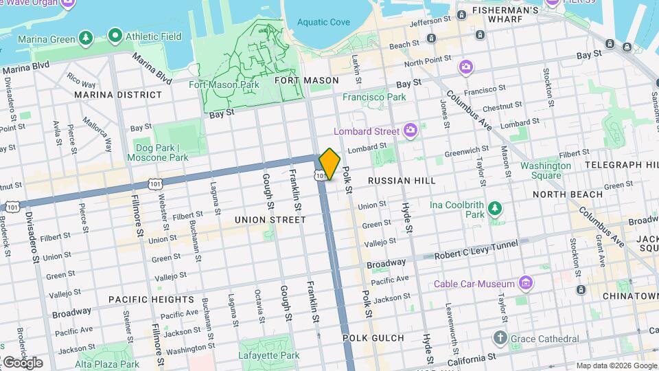 2620-2626-2626 Van Ness Ave Map and Location Details