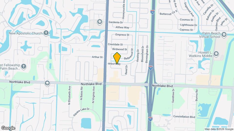 4370 Arbor Way Map and Location Details