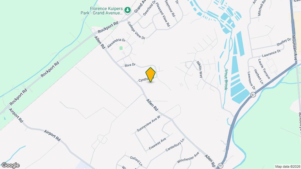 183 Cynthia Dr Map and Location Details