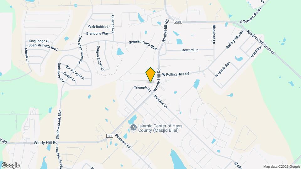 341 Twisted Oaks Ln Map and Location Details