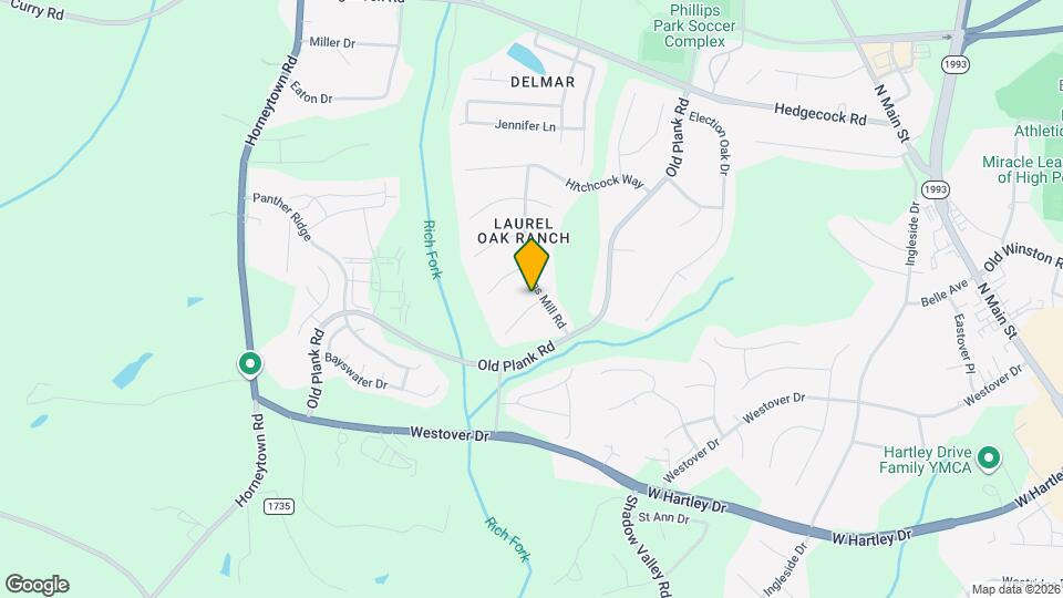 1104 Wesson Ct Map and Location Details