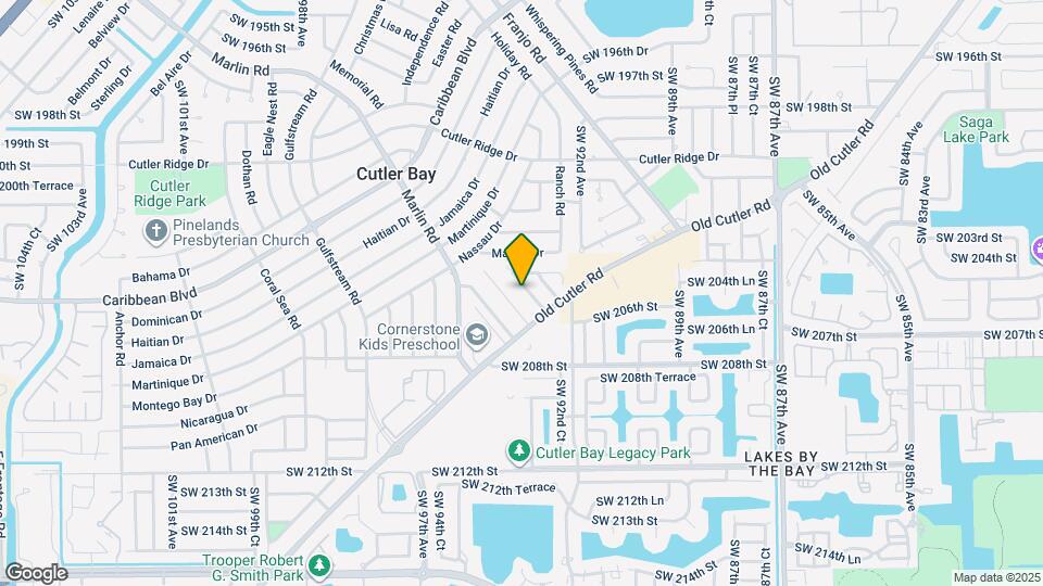 20500 SW 92nd Pl Map and Location Details