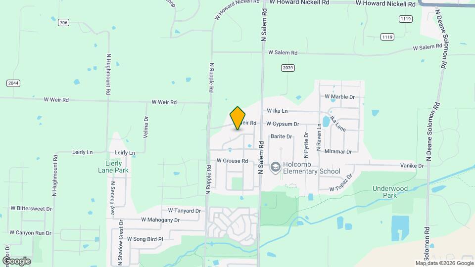 3532 W Foxtail Lily Ln Map and Location Details