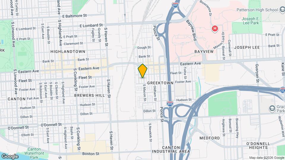626 S Macon St. Map and Location Details