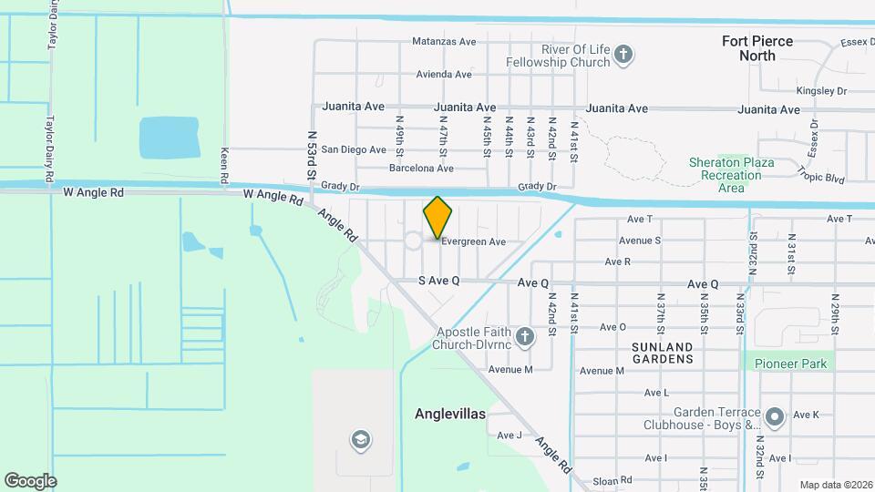 4701 Evergreen Ave Mapa y Detalles de la Ubicación