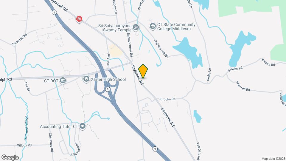 932 Saybrook Rd Map and Location Details