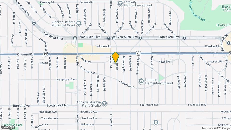 3550 Daleford Rd, Unit #1 Map and Location Details
