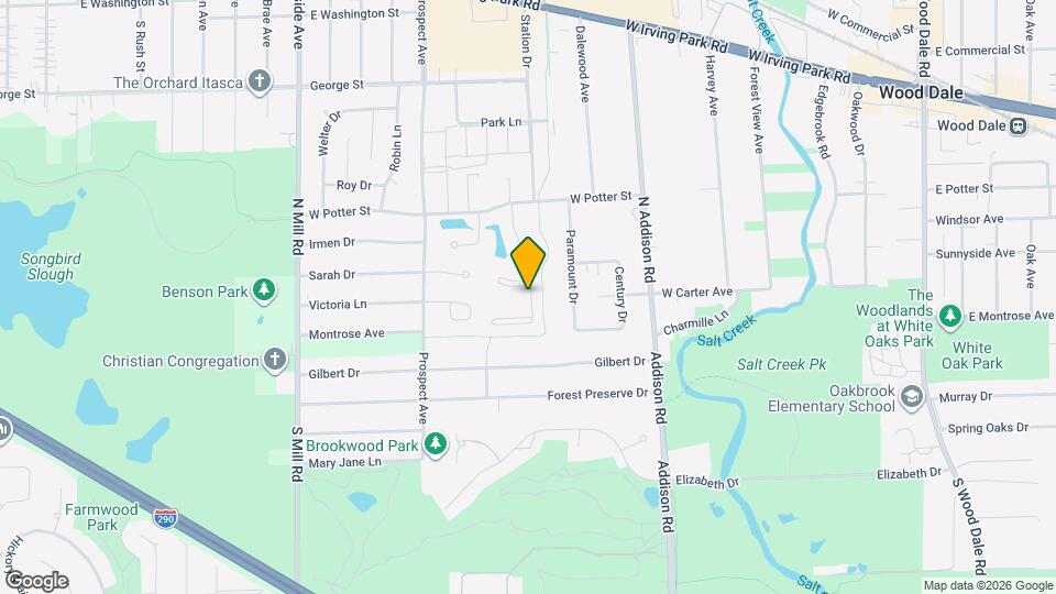 Orchard Lake Apartment Map and Location Details