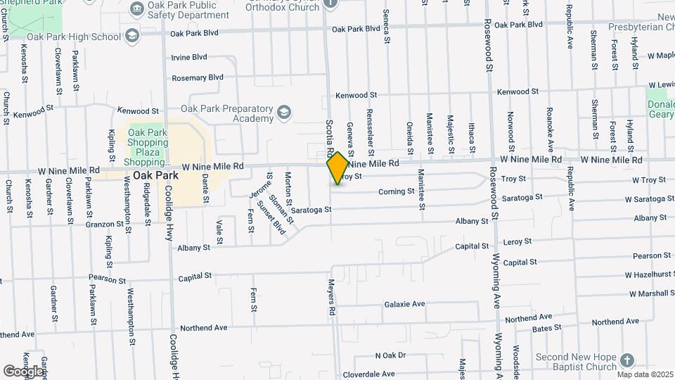 10750 Corning St Map and Location Details