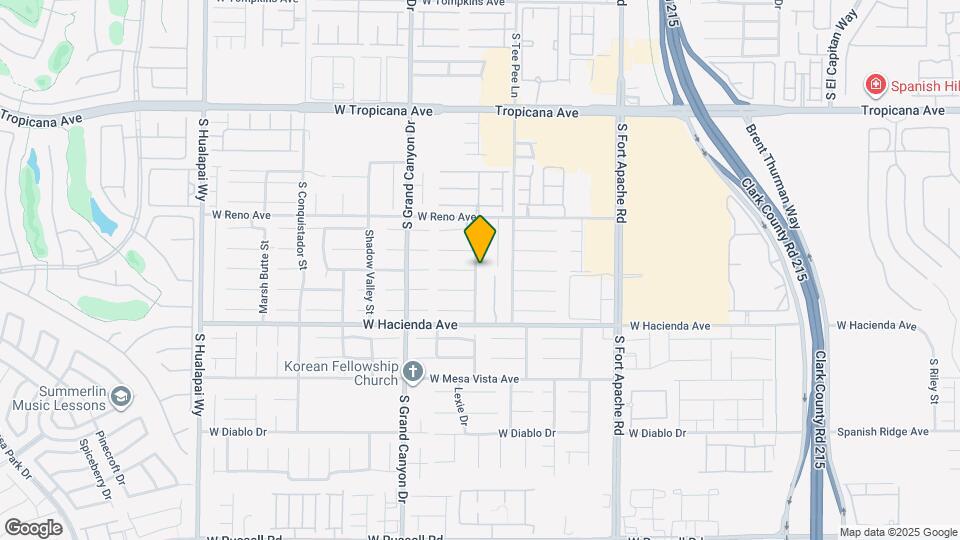 5196 Guardian Peak St Map and Location Details