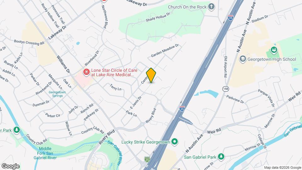 304 East Dr Map and Location Details