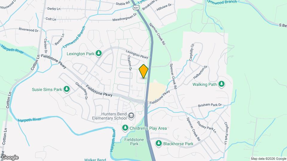 1501 Hillsboro Rd Map and Location Details