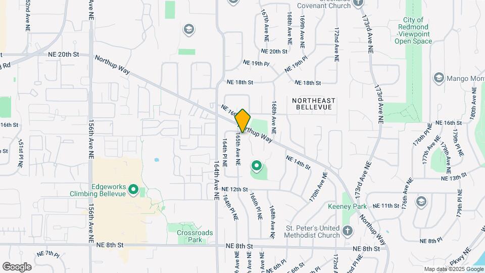 1380 165th Ave NE Map and Location Details