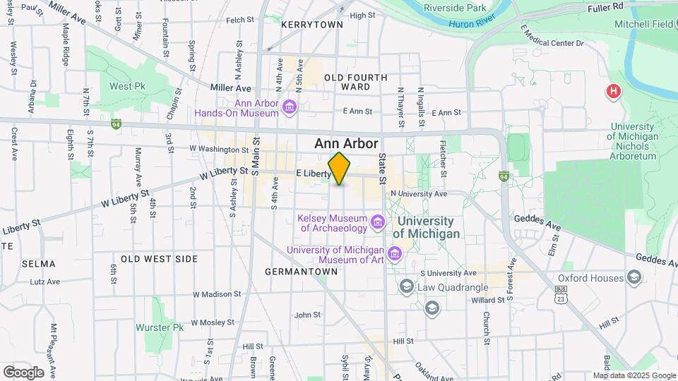 320 Thompson St Map and Location Details