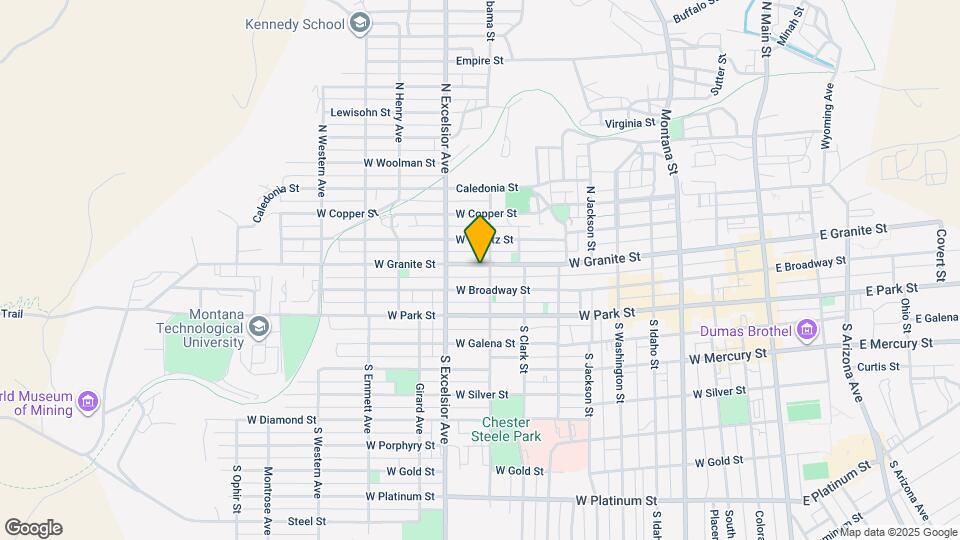 812 W Granite St, Unit 812 U Map and Location Details