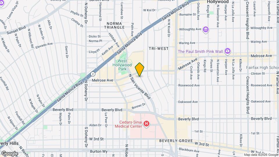 545 Norwich Dr Map and Location Details