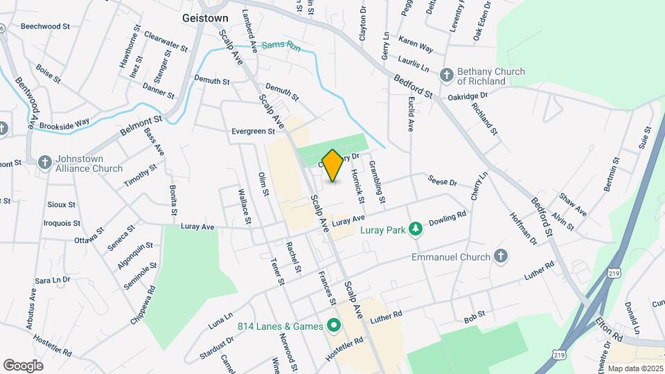 922 Alwine St Map and Location Details