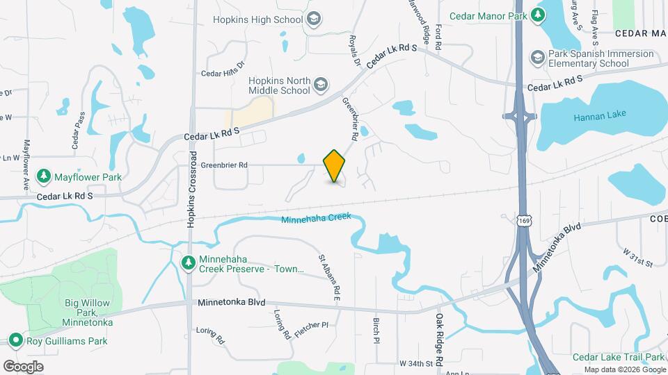 10451 Greenbrier Rd, Unit 217 Map and Location Details