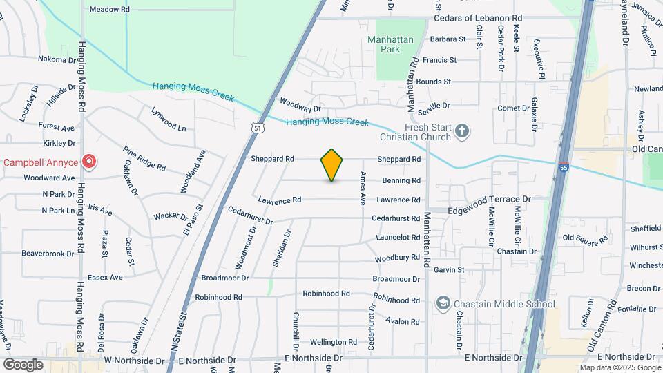 559 Benning Rd Map and Location Details