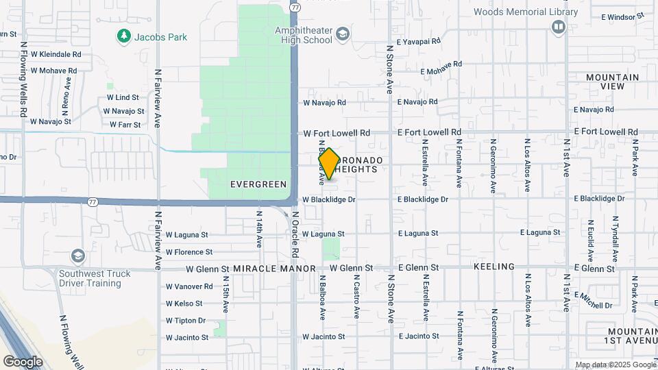 3036 N Balboa Ave Mapa y Detalles de la Ubicación