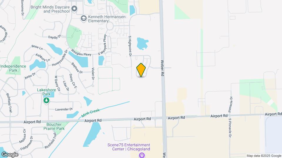 274 S Oak Creek Ln Map and Location Details